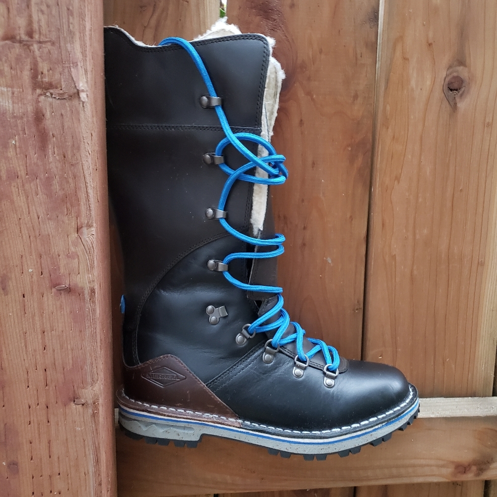 🚫SOLD🚫 Merrell Women's Sugarbush Tall Waterproof Boots Size 5.5 - Picture 11 of 16